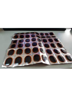 แผ่นปะยาง สำเร็จ เบอร์ S (ขายเป็นแผง) Tube repair patch