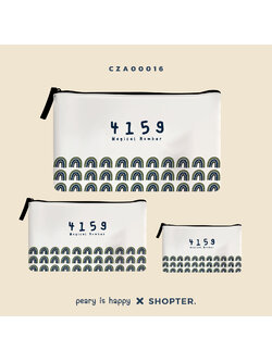 เซ็ทกระเป๋าเคสคอม Magical Number 4159 CZA00016 #minimalstylebyPEARY