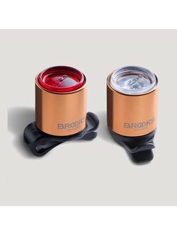 ไฟกระพริบ Brooks England Femto สีแดงสำหรับไฟท้าย สีขาวสำหรับไฟหน้า