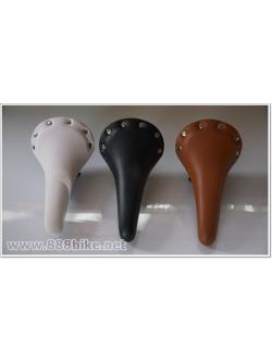 Black Saddle Fixie seat Racing Bicycle seat Track - Road Bike seat 1220 (Endzone)