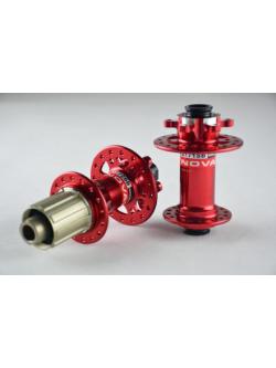 ดุมดิส ดุมเสือภูเขา NOVATEC D771SB(15mm.)+D772SB(12mm.) (หน้า+หลัง) Bearing Superlight พร้อมแกนปลด