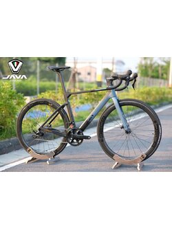 จักรยานเสือหมอบฟูลคาร์บอน JAVA J-AIR VILATA 24sp R7120 All around ชุดเกียร์ Group set Shimano 105 R7120 เฟรม ล้อ ตะเกียบ หลักอาน แฮนด์ คาร์บอน