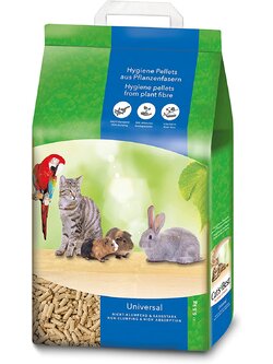 Cat's Best Universal Strawberry 10L ชนิดไม่จับตัวเป็นก้อน กลิ่นสตรอเบอร์รี่ สำหรับแมว หนู นก กระต่าย ชินชิล่า แฮมสเตอร์