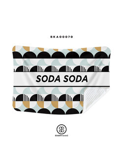 ผ้าห่มอเนกประสงค์ #Geo ใส่ชื่อได้ รหัส BKA00070 #SOdAblanket #SodAhome