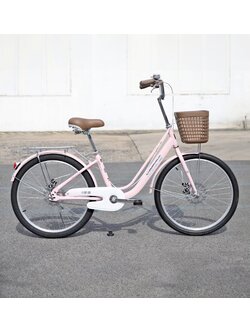 Xaming 18" children's bicycle, 18-inch wheels, classic front basket