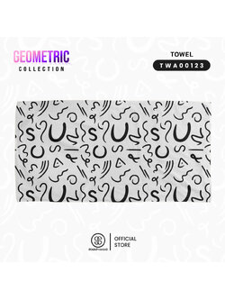 ผ้าเช็ดตัว Geometric Collection รหัส TWA00123-TWA00129 #SOdAtowel #SOdAhome