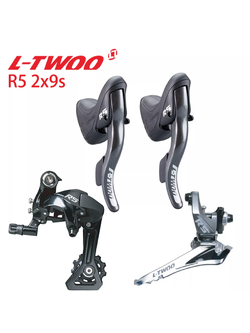 ชุดเกียร์ LTWOO R5 Groupset 2x9spd ชิพเตอร์ ตีนผี สับจาน สำหรับเสือหมอบ