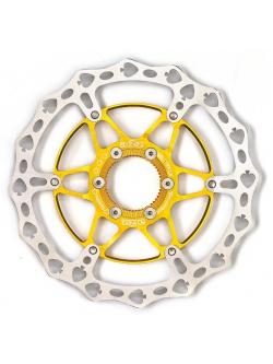 ใบดิสเบรค A2Z SPV-160 "SPADES" 6รู 7075 T6 Alloy,160MM.(ระบุสีตรงหมายเหตุ)