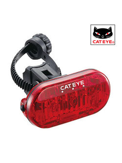 ไฟท้าย CATEYE ไฟท้ายกระพริบแคทอาย OMNI 3, TL-LD135-R, สีแดง tail light