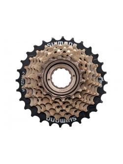 SHIMANO สเตอร์รุ่นเกลียว TOURNEY 7-SPD, MFTZ500-7, 14-28T, มีกล่อง