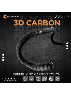 ผ้าพันแฮนด์ CICLOVATION Premium 3D Carbon Touch BAR TAPE Made in Taiwan