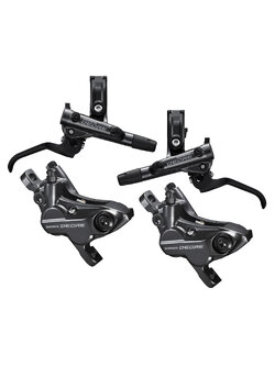 ชุดดิสเบรก DEORE, BLM6100/BRM6120, RESIN, 1000MM/ 1700MM, มีกล่อง (รุ่น 4 พอร์ต)