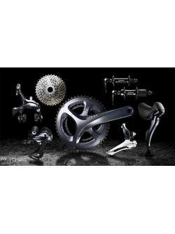 ชุดขับเสือหมอบ SHIMANO SORA GROUPSET 18, จาน 2 ชั้น 2x9 speeds, MY2017