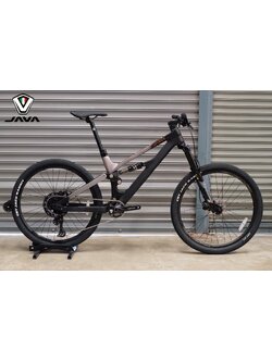 จักรยานเสือภูเขาฟูลซัส JAVA SALTAFOSSI Fullsuspension 27.5 เฟรมคาร์บอน เกียร์ Deore 12 สปีด 2023