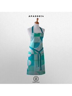 ผ้ากันเปื้อน พิมพ์ลาย Circle I รหัส APA00014 #ผ้ากันเปื้อน #SOdAapron #SOdAHome