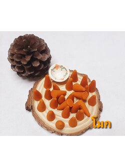 กำยานหอม - โมก (บรรจุ 25 อัน) พร้อมถ้วย