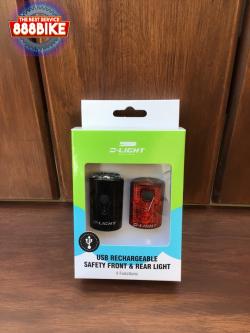 ไฟหน้า+หลัง พร้อมสายUSB รุ่น CG-211WR Front Light