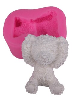 พิมพ์ซิลิโคน หมีปิดหู