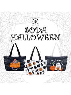 กระเป๋า Fluffy Shopper Tote Bag SOdA Halloween Collection รหัส TIA00015-TIA00017