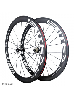 ชุดล้อเสือหมอบ CARBON CERAMIC 38/38 BITEX 20/24 ดุมดำ/ซี่ลวดดำ NEW BLACK LOGO 2021