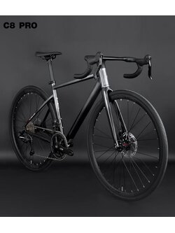 จักรยานเสือหมอบเกียร์ไฟฟ้า MOSSO x TWITTER C8 PRO EDS TX 24 speed เฟรม super light Aluminium Full Hydraulic NEW2025