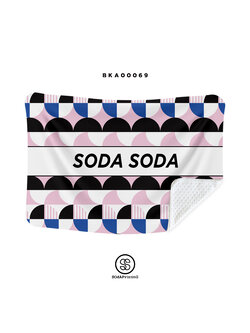 ผ้าห่มอเนกประสงค์ #Geo ใส่ชื่อได้ รหัส BKA00069 #SOdAblanket #SodAhome