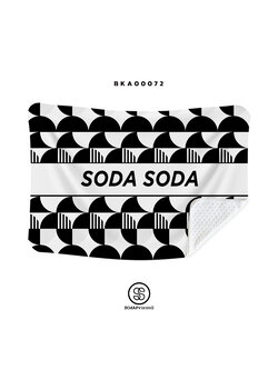 ผ้าห่มอเนกประสงค์ #Geo ใส่ชื่อได้ รหัส BKA00072 #SOdAblanket #SodAhome