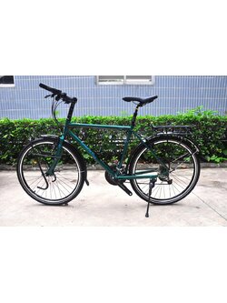 จักรยานทัวร์ริ่ง DARKROCK Super Travel Long-distance Wagon (M3100) ALIVIO 3*9 วงล้อ 26 นิ้ว เฟรม Reynolds 520 วีเบรค