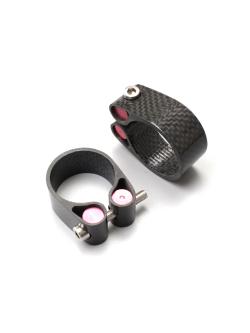 EC90 รัดหลักอานคาร์บอน Bolt Seatpost Clamp 34.9 มม MTB Road Bike Seatpost Clamps