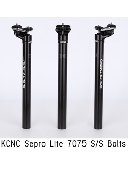 หลักอาน KCNC Sepro Lite 7075 S/S Bolts หลักอานเยื้องหลังจาก KCNC 27.2 30.9 31.6