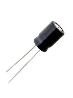 (สั่งขั้นต่ำ 10 ตัว) C คาปาซิเตอร์ 330uF 16V 2000hrs 85°C Size 8x11mm ระยะห่างขา 3.5mm