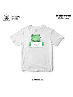 เสื้อยืด พิมพ์ลาย Halloween is Scary รหัส TSA00538 #เสื้อ #เสื้อยืด #SOdAPrintinG