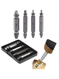 EASY OUT ตัวถอดสกรูเกลียว มี 4 ชิ้น,HW004