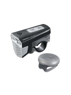 กระดิ่งไฟฟ้า+ไฟ TOPEAK SOUNDLITE USB Bicycle Bells, 70 Lumens, 28 Lux / 5M (มีรีโมท)