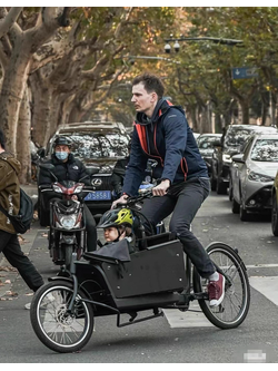 KAGO KG-Heavy Cargo Bike จักรยานขนส่งสินค้า เดนมาร์ก | จักรยานไฟฟ้าครอบครัว Premium