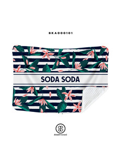 ผ้าห่ม ใส่ชื่อได้ Flower2 รหัส BKA00101 #SOdAblanket #SOdAhome