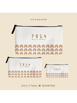เซ็ทกระเป๋าเคสคอม Magical Number 7824 CZA00009 #minimalstylebyPEARY