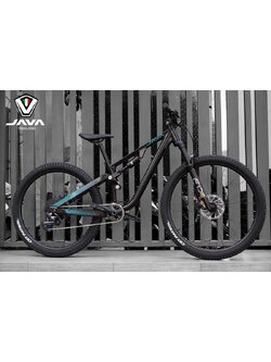 จักรยานเสือภูเขา JAVA SABBIA FULL Suspension เฟรมอลู ชุดเกียร์ SHIMANO DEORE12sp NEW2024
