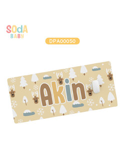 แผ่นรองเมาส์ Mouse Pad ลาย Winter #ใส่ชื่อได้ รหัส DPA00050 ⛄️❄️#Winter #SOdAbaby