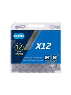 โซ่จักรยาน 12 สปีด KMC X12 Silver /KMC X12Ti / EPT โซ่สำหรับจักรยานเสือหมอบ,เสือภูเขา Shimano DuraAce Sram