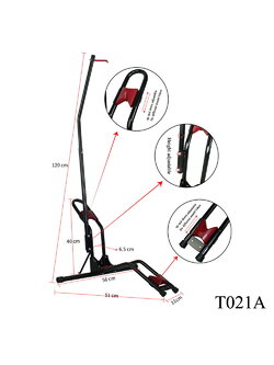 ขาตั้งชี้ฟ้า ที่จอดจักรยาน BCN-T021A Vertical Bike Stand Floor Display Bicycle Rack For Parking Storage รองรับ ล้อ 20-29 นิ้ว