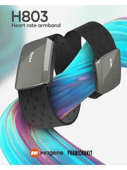 MAGENE Heart Rate Sensor รุ่น H803 (แบบรัดแขน) รองรับแอพฯ Onelap, Onelapfit, Swift, Strava, Wahoo