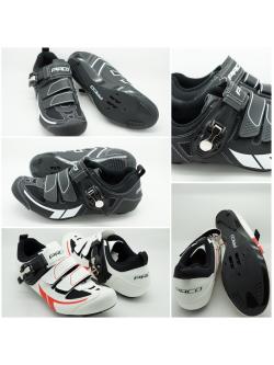 รองเท้าเสือหมอบ PACO Cycling Road Shoes, RT-01 รองเท้าปั่นจักรยานเสือหมอบ มีล็อค