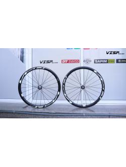 ล้อคาร์บอน VISP Disc Brake BUILDER GEN2, 38/38MM. มาพร้อมระบบ Centerlock พร้อม Adapter 9mm และ 15mm (VISP 2019)