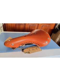 เบาะหนังวัว อานทัวร์ริ่ง DARKROCK(DR) D-ONE cowhide cushion Saddle ขนาด 170มม., GS17A