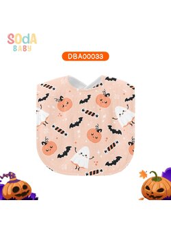 ผ้าซับน้ำลาย ฮาโลวีน Baby Halloween รหัส DBA00033 👻💜 #ฮาโลวีน #Halloween #SOdAbaby