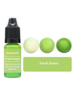 สีผสมเทียนน้ำ-FRESH GREEN
