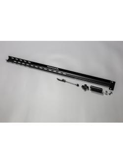 รางแร็ค Hanuman สำหรับใช้ติดตั้งบนหลังคา วัสดุอลูมิเนยม รองรับหมอบ หมอบดิส เสือภูเขา รถไตร / แกน 9mm. 12mm. 15mm. (สามารถถอดเปลี่ยนได้)