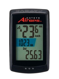 CATEYE ไมล์ไร้สาย AIR GPS, CCGPS100, สีดำ