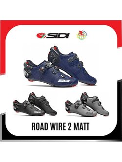 Sidi Wire 2 Matt Carbon Matt Road Shoes NEW2023